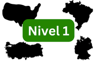 Adivina el pais por la silueta 1
