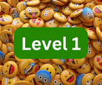 Level 1 movie emojis